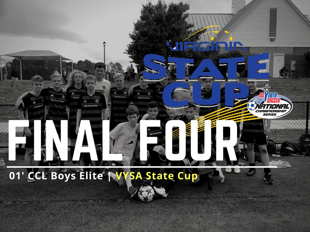 01' Boys Reach State Cup Final Four