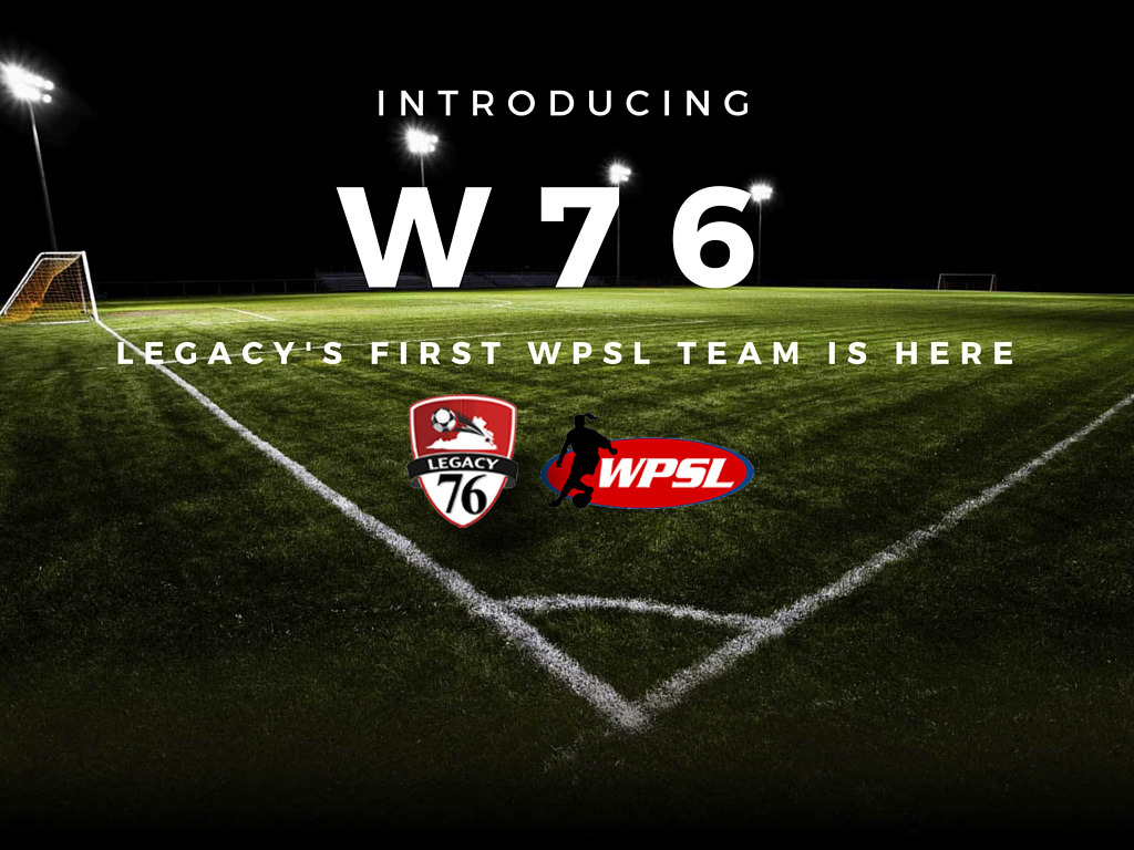 Legacy Announces WPSL Franchise for 2017